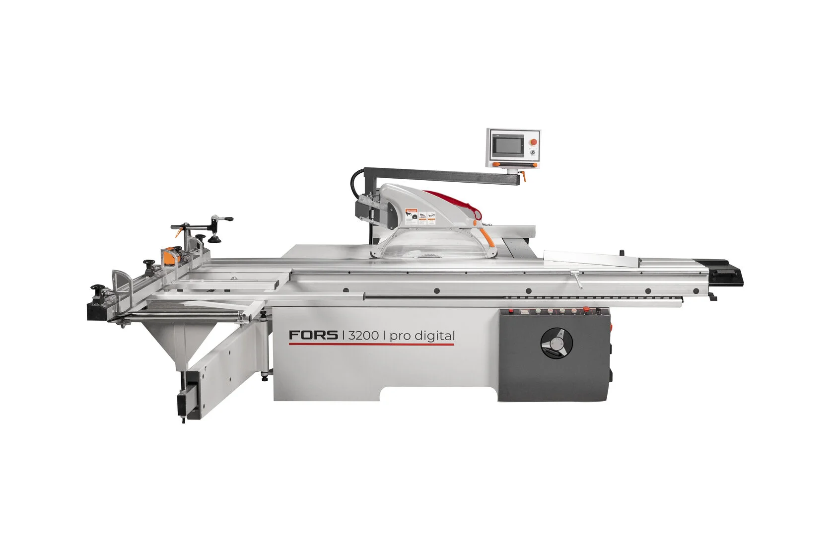 Форматно-раскроечный станок KROM FORS 3200 PRO DIGITAL, 6.6 кВт, 380В, каретка 3200 × 380 мм