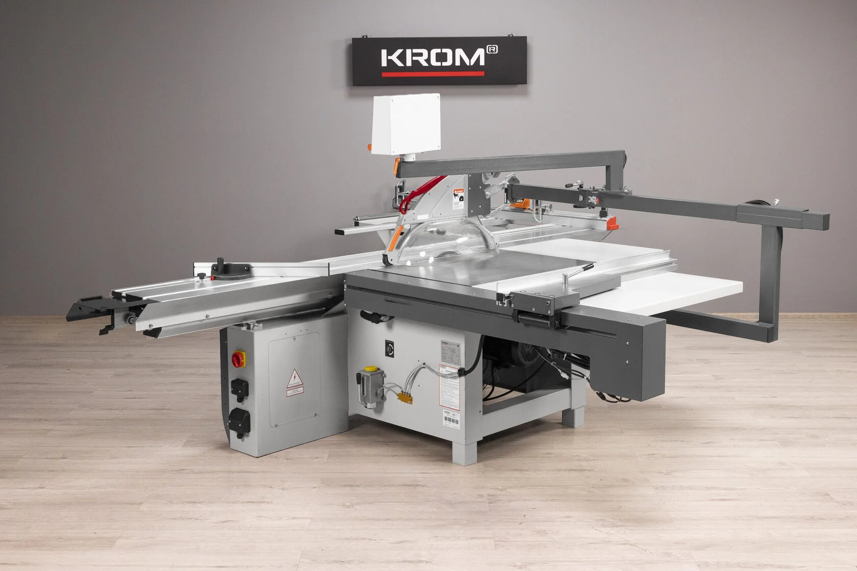 Форматно-раскроечный станок KROM FORS 3200 PRO DIGITAL, 6.6 кВт, 380В, каретка 3200 × 380 мм
