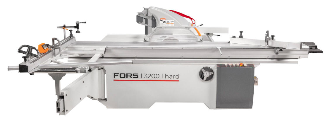 Форматно-раскроечный станок KROM FORS 3200 HARD, 6.6 кВт, 380В, каретка 3200 мм
