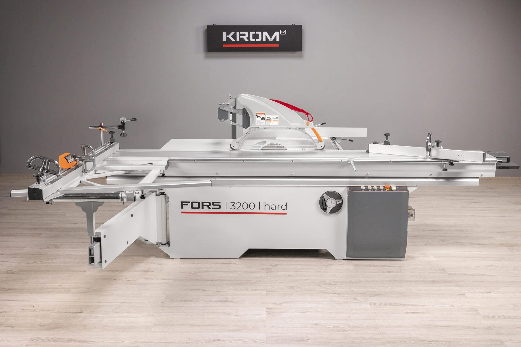 Форматно-раскроечный станок KROM FORS 3200 HARD, 6.6 кВт, 380В, каретка 3200 мм