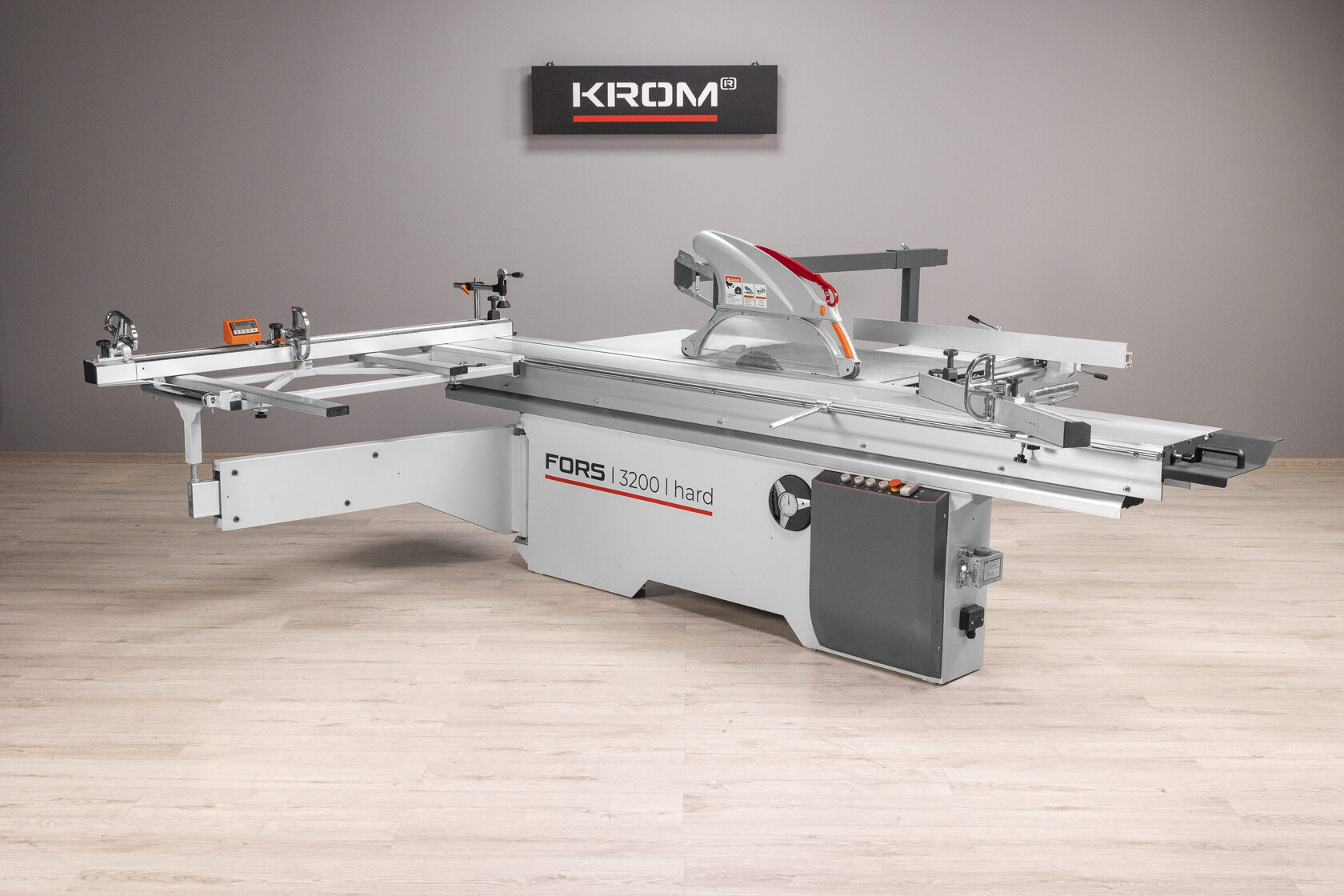 Форматно-раскроечный станок KROM FORS 3200 HARD, 6.6 кВт, 380В, каретка 3200 мм
