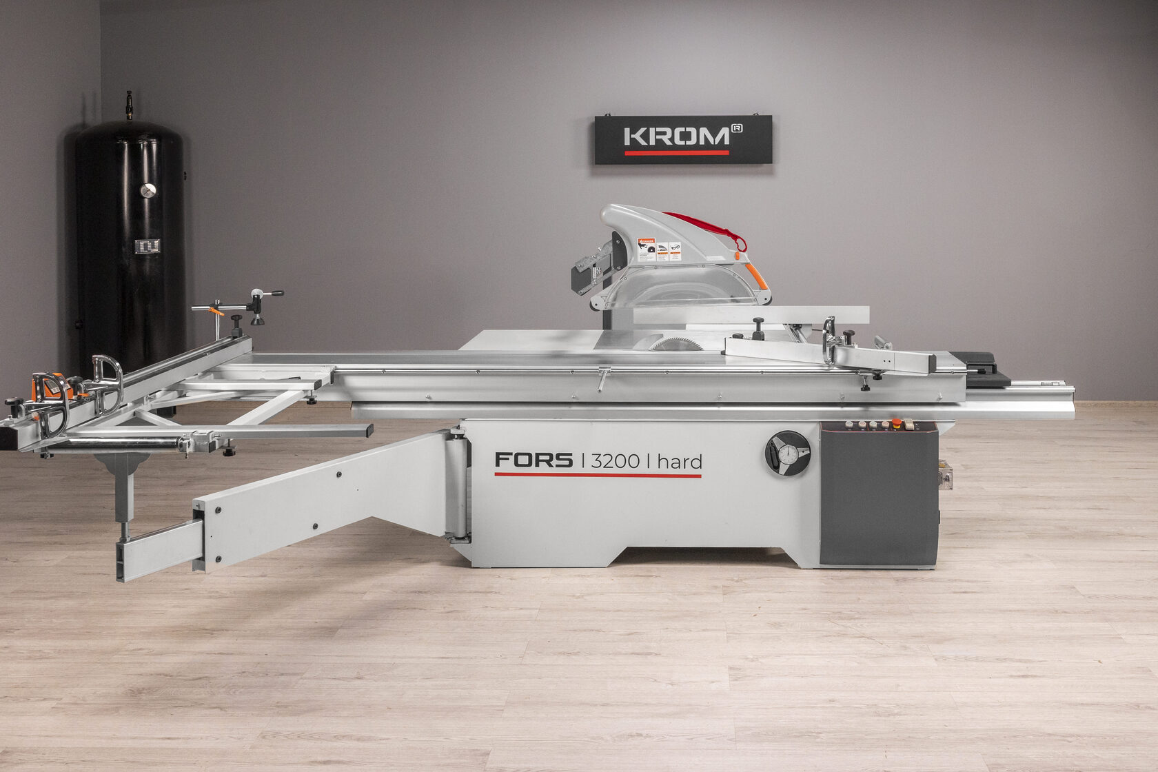 Форматно-раскроечный станок KROM FORS 3200 HARD, 6.6 кВт, 380В, каретка 3200 мм