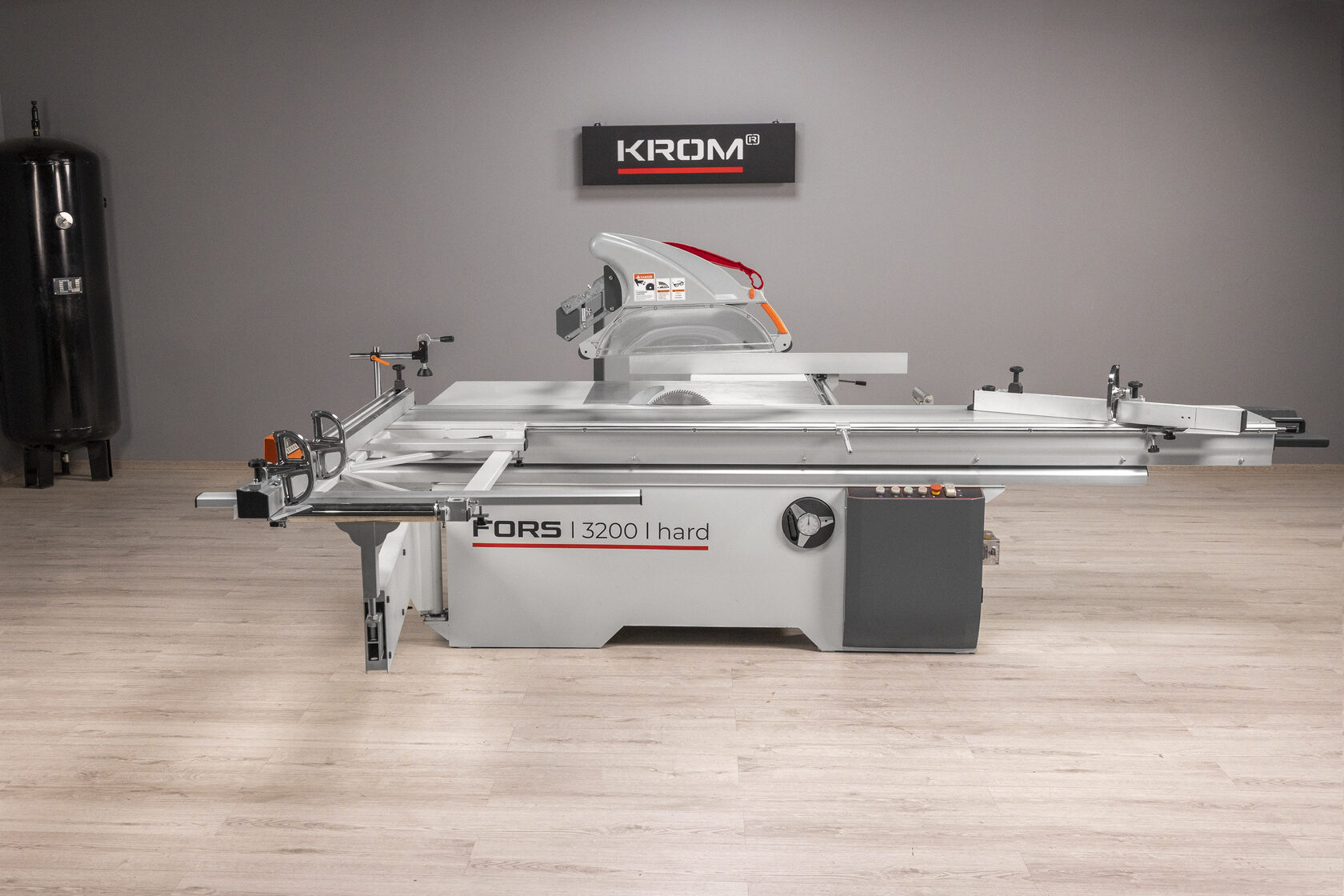 Форматно-раскроечный станок KROM FORS 3200 HARD, 6.6 кВт, 380В, каретка 3200 мм