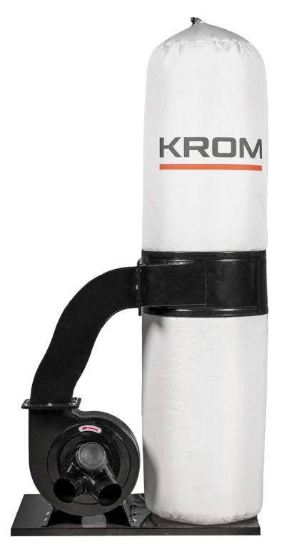 Стружкоотсос KROM MF1, 3 кВт, 380В, 1 мешок