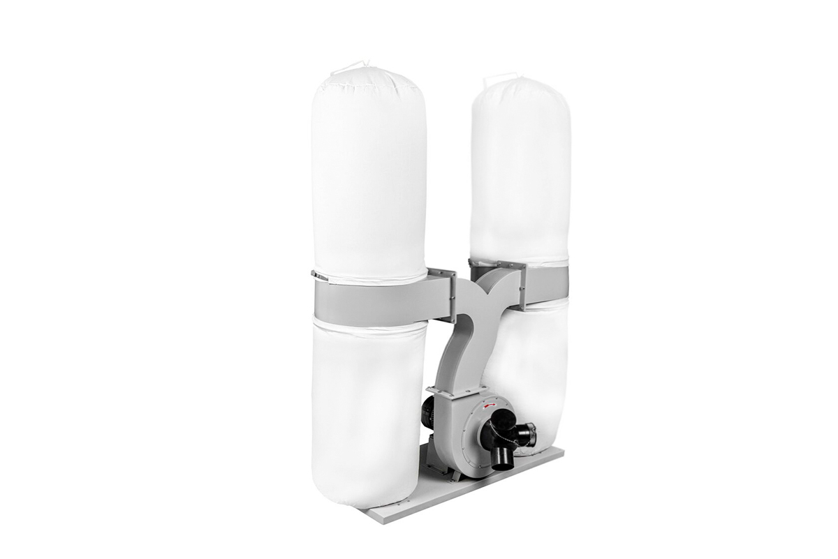 Стружкоотсос KROM MF 2 PRO, 380В, 3 кВт, 2 мешка