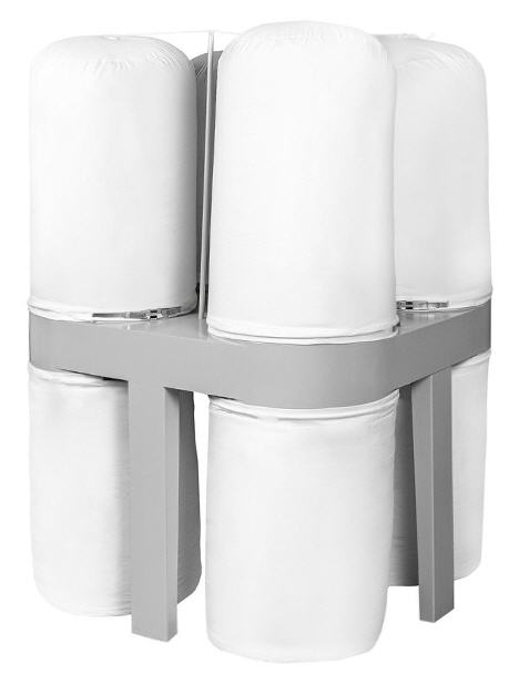 Стружкоотсос KROM MF 4 (A), 380В, 7.5 кВт, 4 мешка