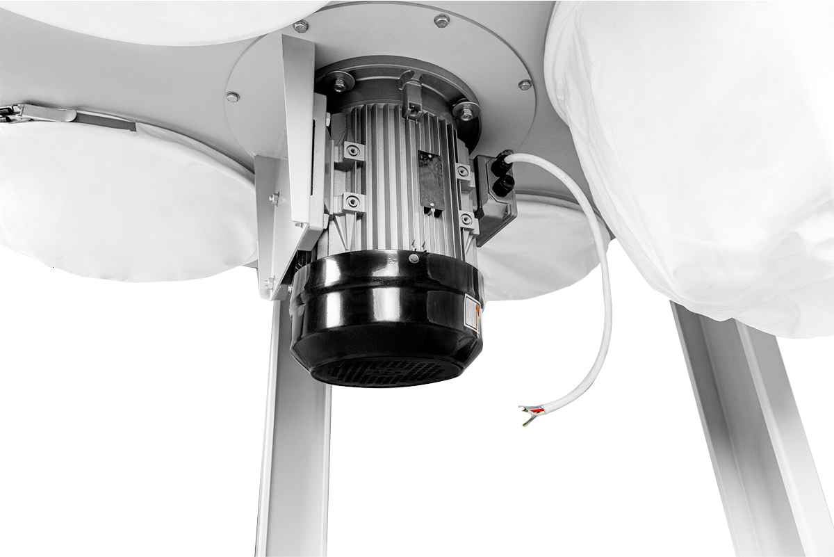 Стружкоотсос KROM MF 4 (A), 380В, 7.5 кВт, 4 мешка