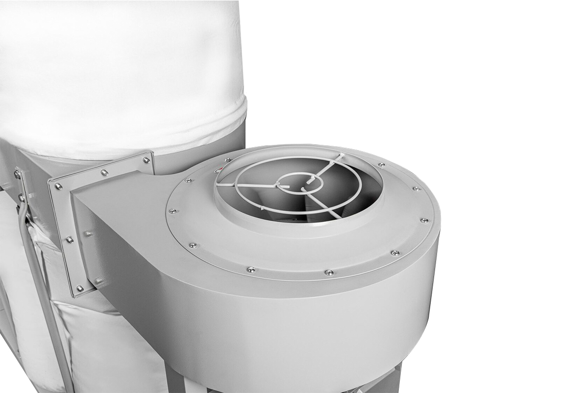 Стружкоотсос KROM MF 4 (B), 380В, 7.5 кВт, 4 мешка