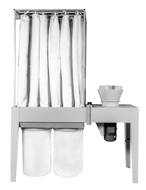 Стружкоотсос KROM MF 2 MAX, 7.5 кВт, 380В, 2 мешка