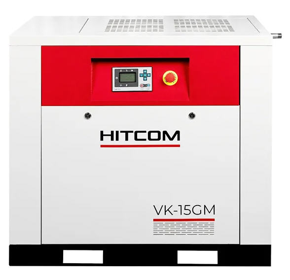 Компрессор винтовой HITCOM VK-15GM, 11 кВт, 10 бар, 1600 л/мин, 380В