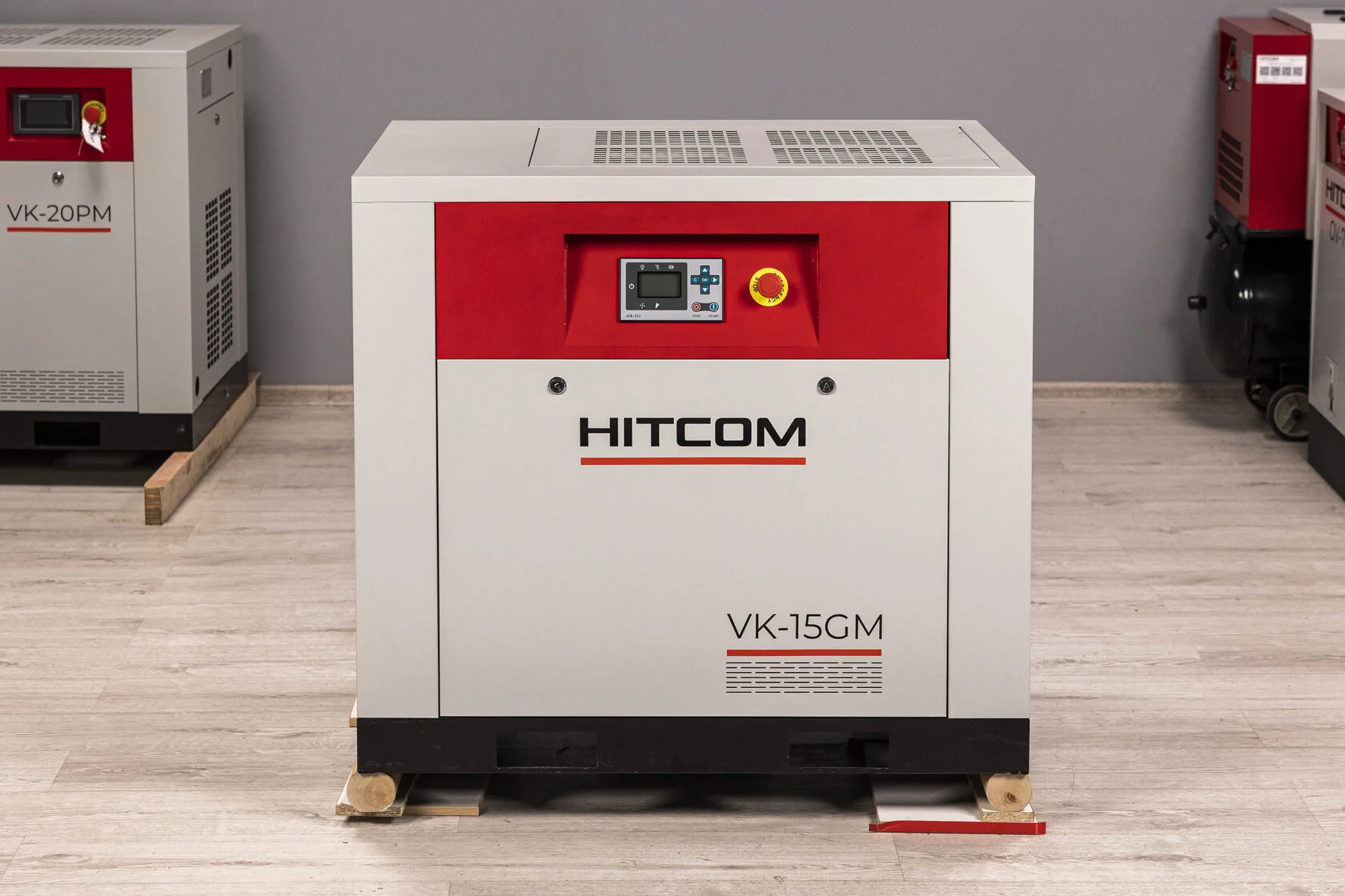 Компрессор винтовой HITCOM VK-15GM, 11 кВт, 10 бар, 1600 л/мин, 380В