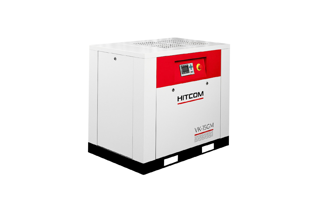 Компрессор винтовой HITCOM VK-15GM, 11 кВт, 10 бар, 1600 л/мин, 380В