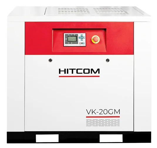 Компрессор винтовой HITCOM VK-20GM, 15 кВт, 10 бар, 2300 л/мин, 380В