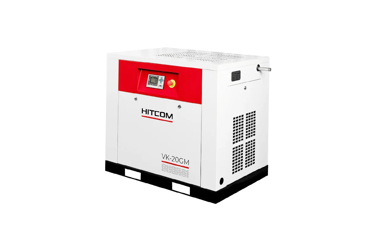 Компрессор винтовой HITCOM VK-20GM, 15 кВт, 10 бар, 2300 л/мин, 380В