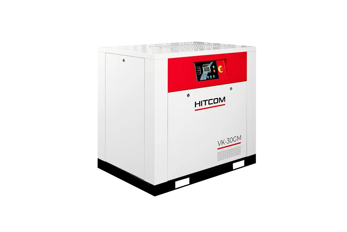 Компрессор винтовой HITCOM VK-30GM, 22 кВт, 10 бар, 3600 л/мин, 380В