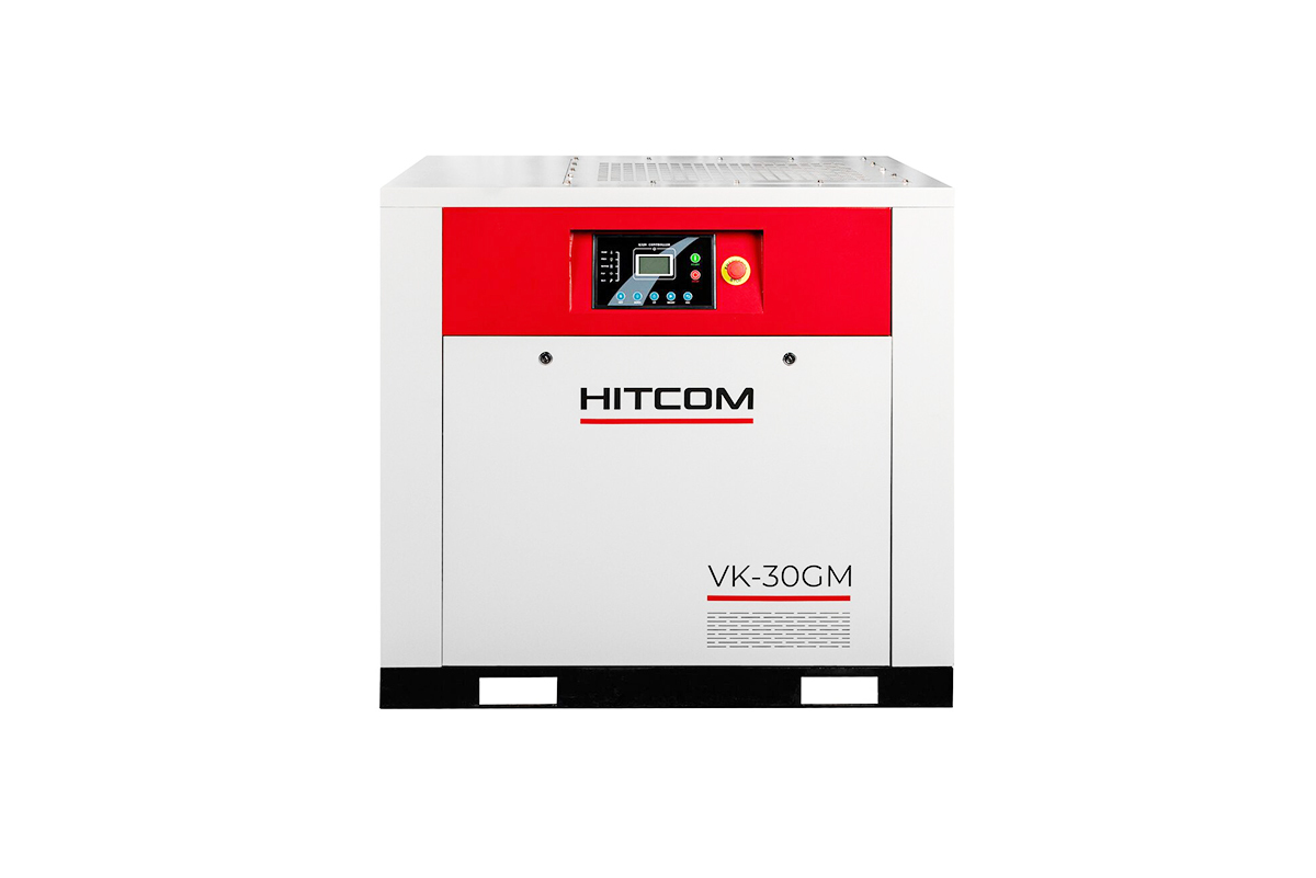 Компрессор винтовой HITCOM VK-30GM, 22 кВт, 10 бар, 3600 л/мин, 380В