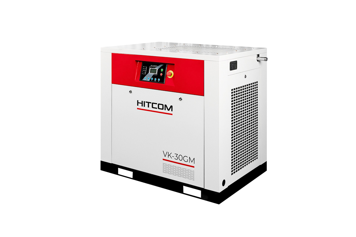 Компрессор винтовой HITCOM VK-30GM, 22 кВт, 10 бар, 3600 л/мин, 380В
