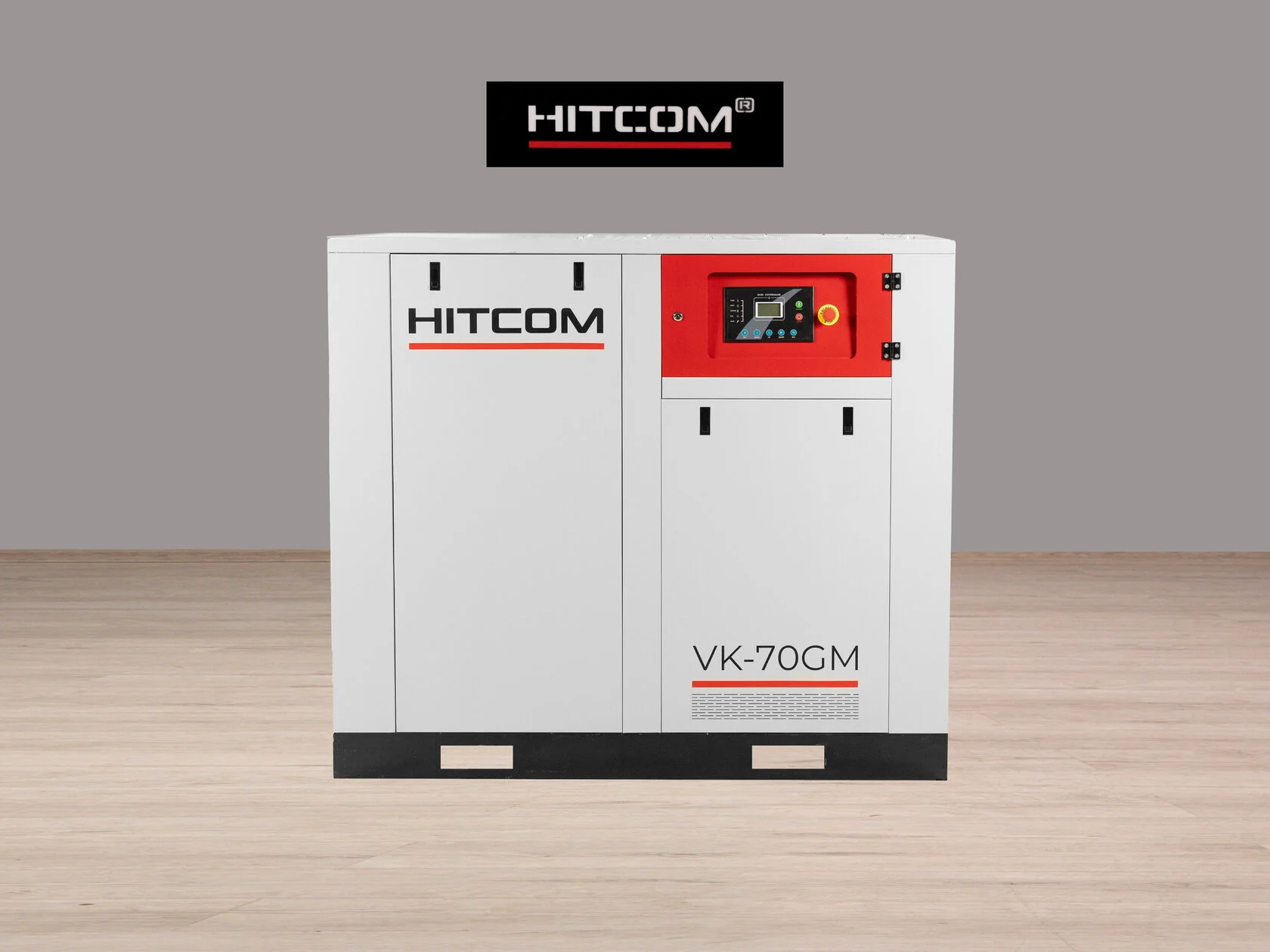 Компрессор винтовой HITCOM VK-70GM, 55 кВт, 10 бар, 9600 л/мин, 380В