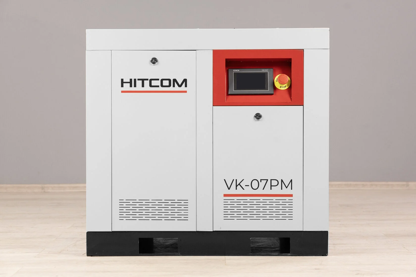 Компрессор винтовой HITCOM VK-07PM, 5.5 кВт, 10 бар, 870 л/мин, 380В