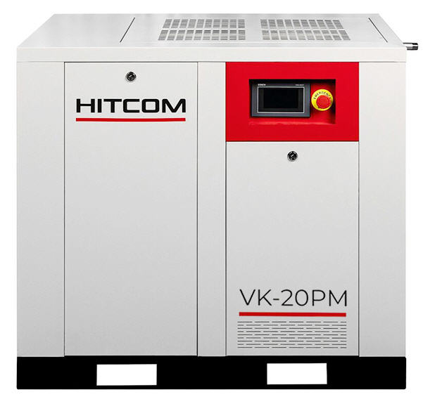 Компрессор винтовой HITCOM VK-20PM, 15 кВт, 10 бар, 2300 л/мин, 380В