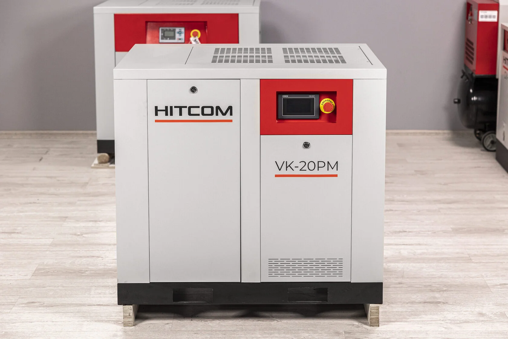 Компрессор винтовой HITCOM VK-20PM, 15 кВт, 10 бар, 2300 л/мин, 380В