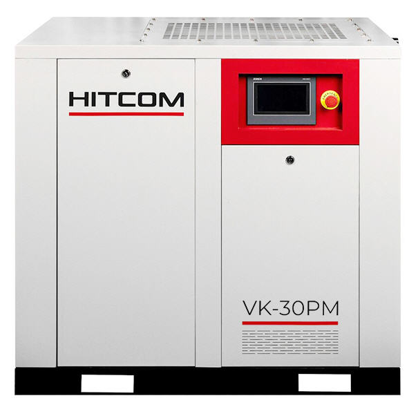 Компрессор винтовой HITCOM VK-30PM, 22 кВт, 10 бар, 3600 л/мин, 380В