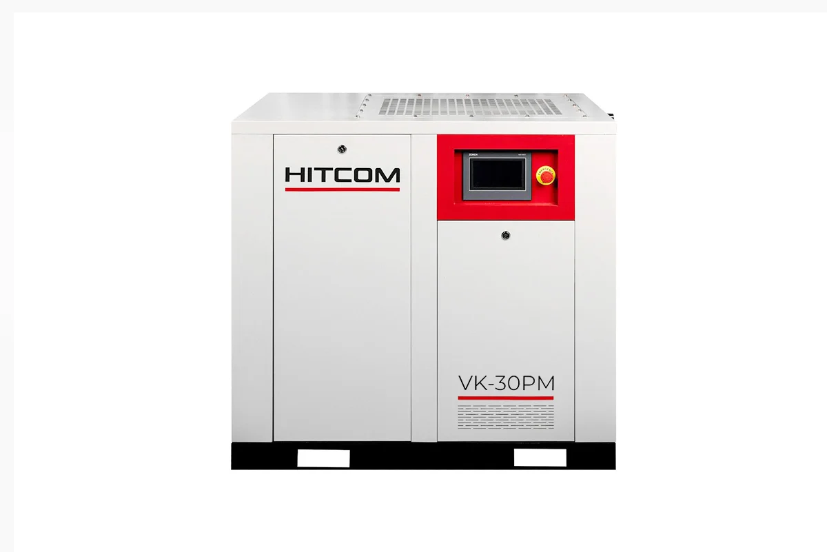 Компрессор винтовой HITCOM VK-30PM, 22 кВт, 10 бар, 3600 л/мин, 380В