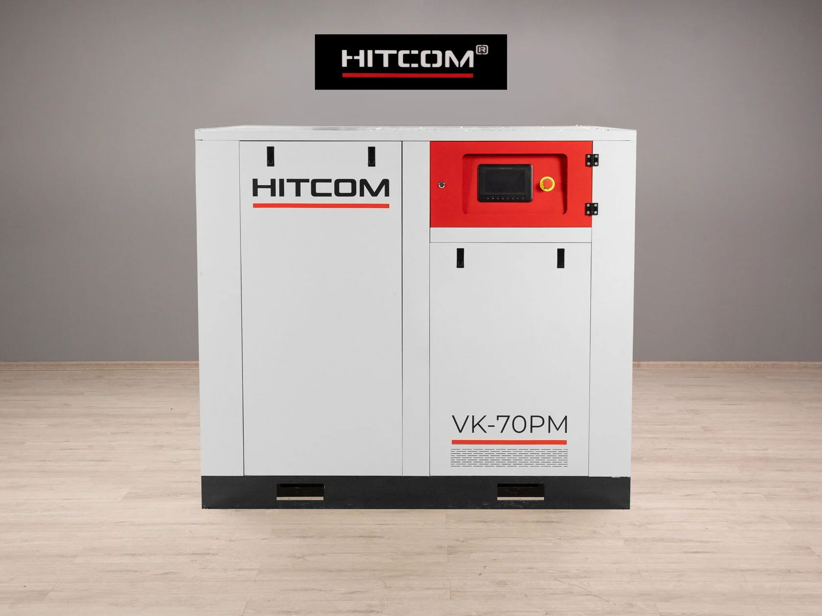 Компрессор винтовой HITCOM VK-70PM, 55 кВт, 10 бар, 9600 л/мин, 380В