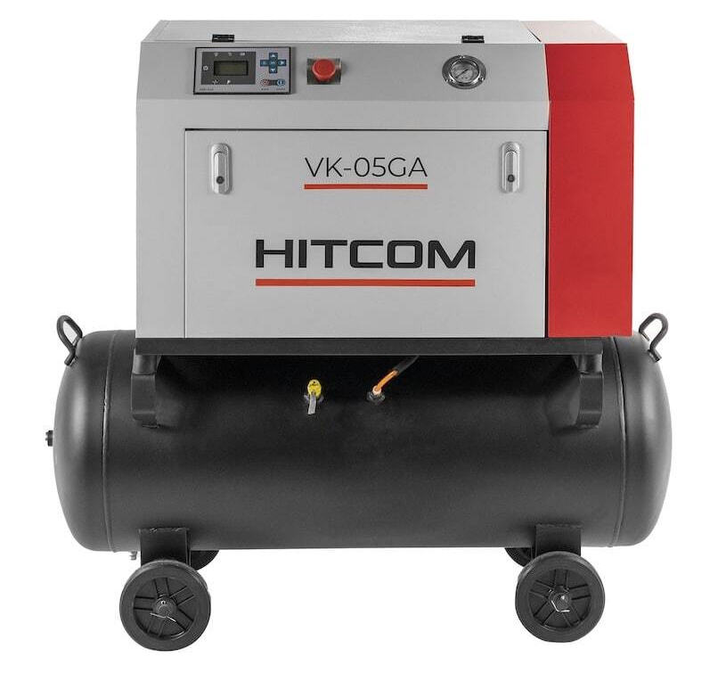 Компрессор винтовой HITCOM VK-05GA (380v), 4 кВт, 8 бар, 400л/мин