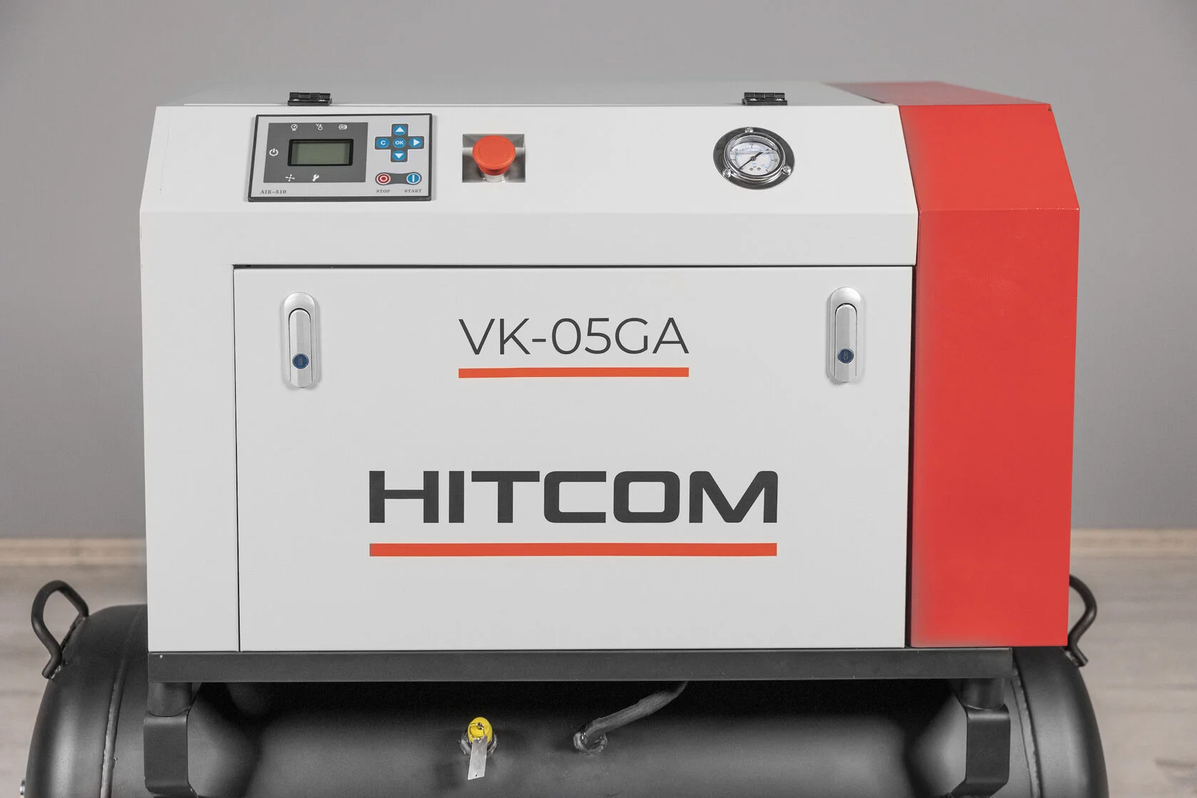 Компрессор винтовой HITCOM VK-05GA (380v), 4 кВт, 8 бар, 400л/мин