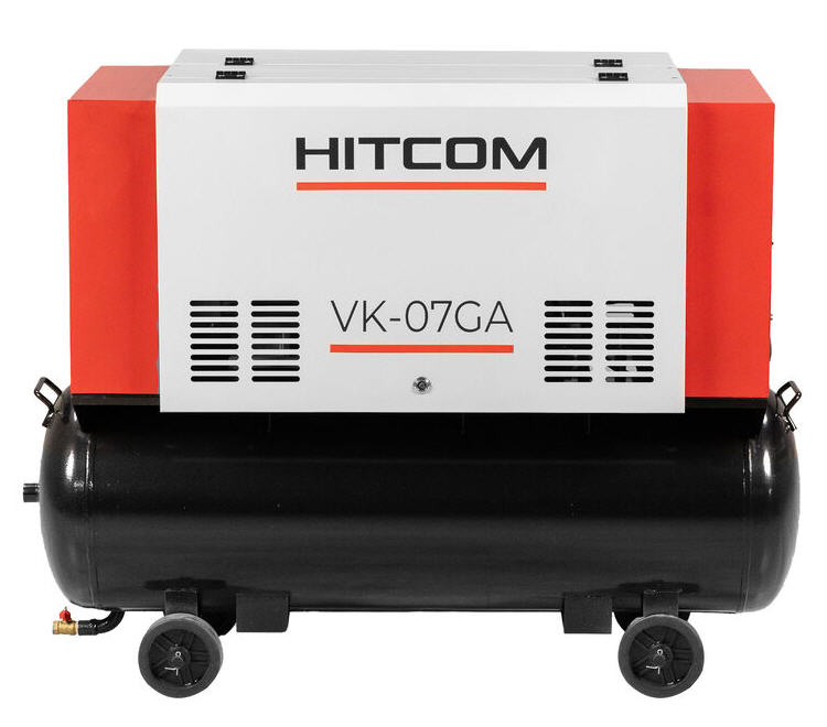 Компрессор винтовой HITCOM VK-07GA, 5.5 кВт, 10 бар, 870л/мин