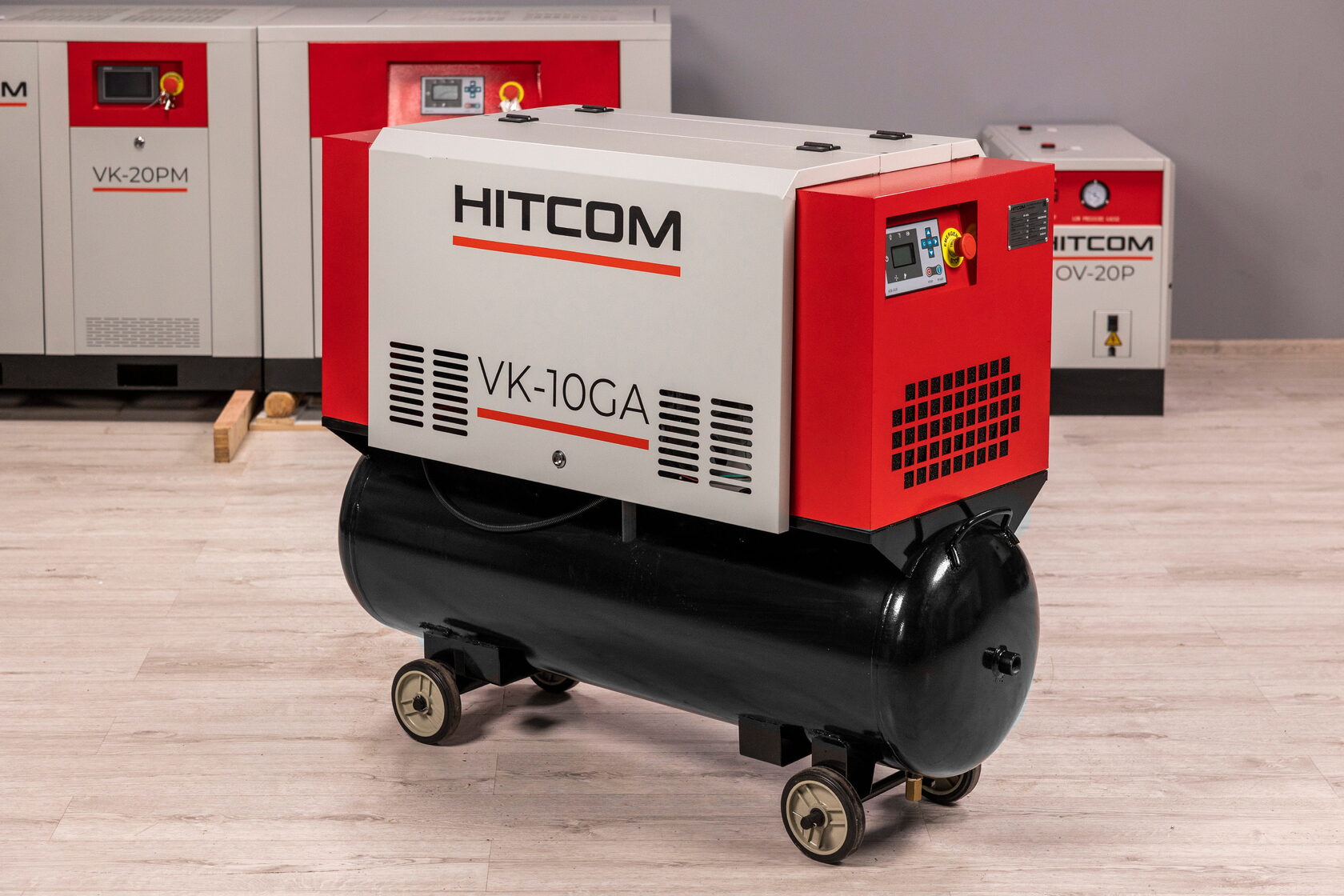 Компрессор винтовой HITCOM VK-10GA, 7.5 кВт, 10 бар, 1100л/мин