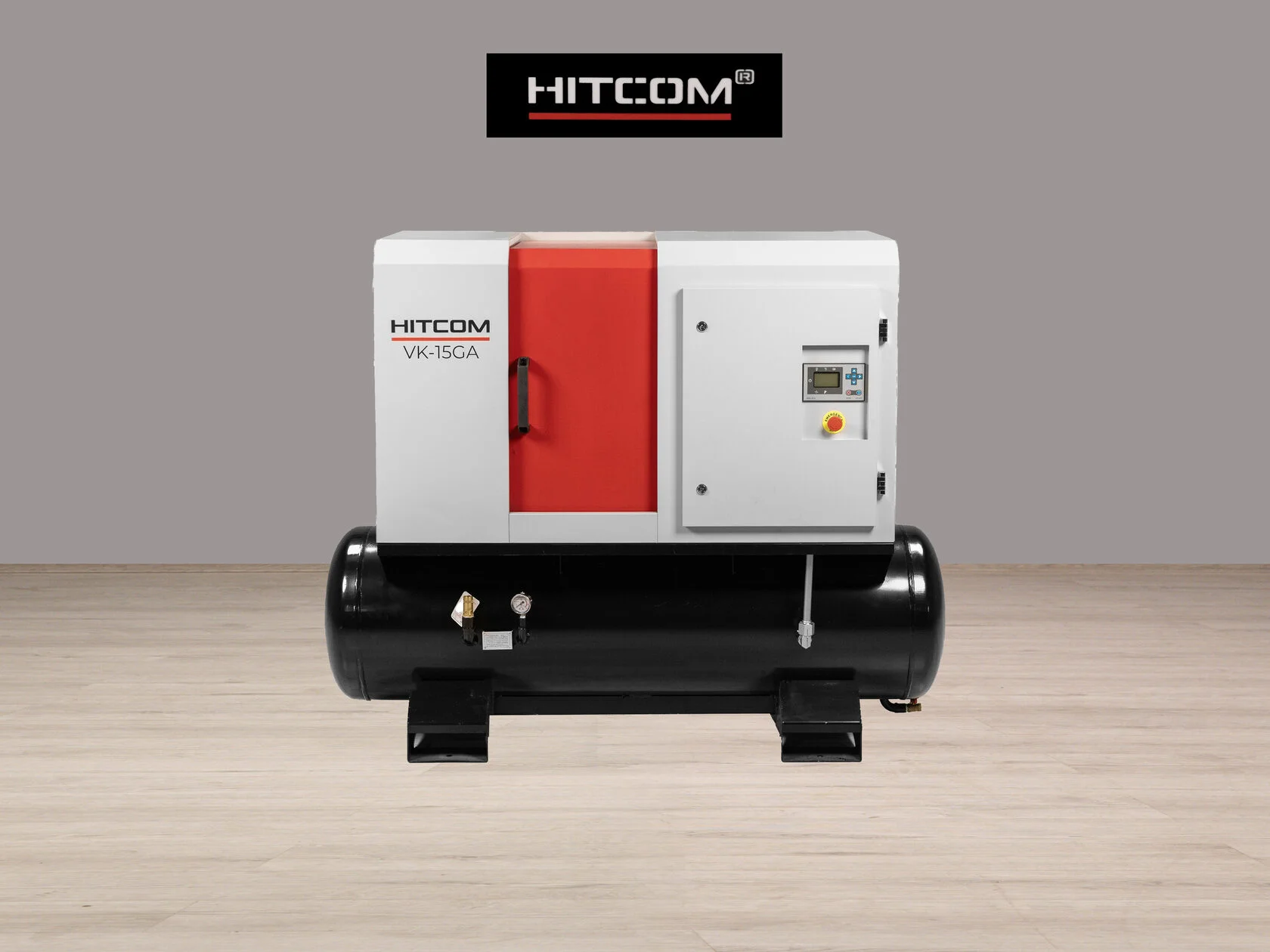 Компрессор винтовой HITCOM VK-15GA, 380В, 11 кВт, 10 бар, 1600л/мин