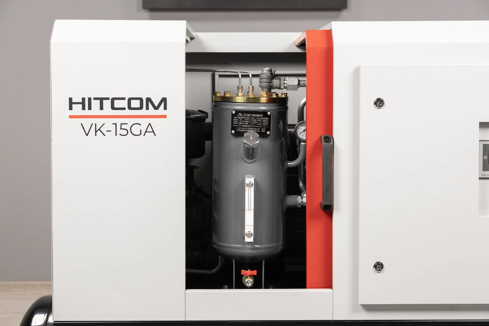 Компрессор винтовой HITCOM VK-15GA, 380В, 11 кВт, 10 бар, 1600л/мин