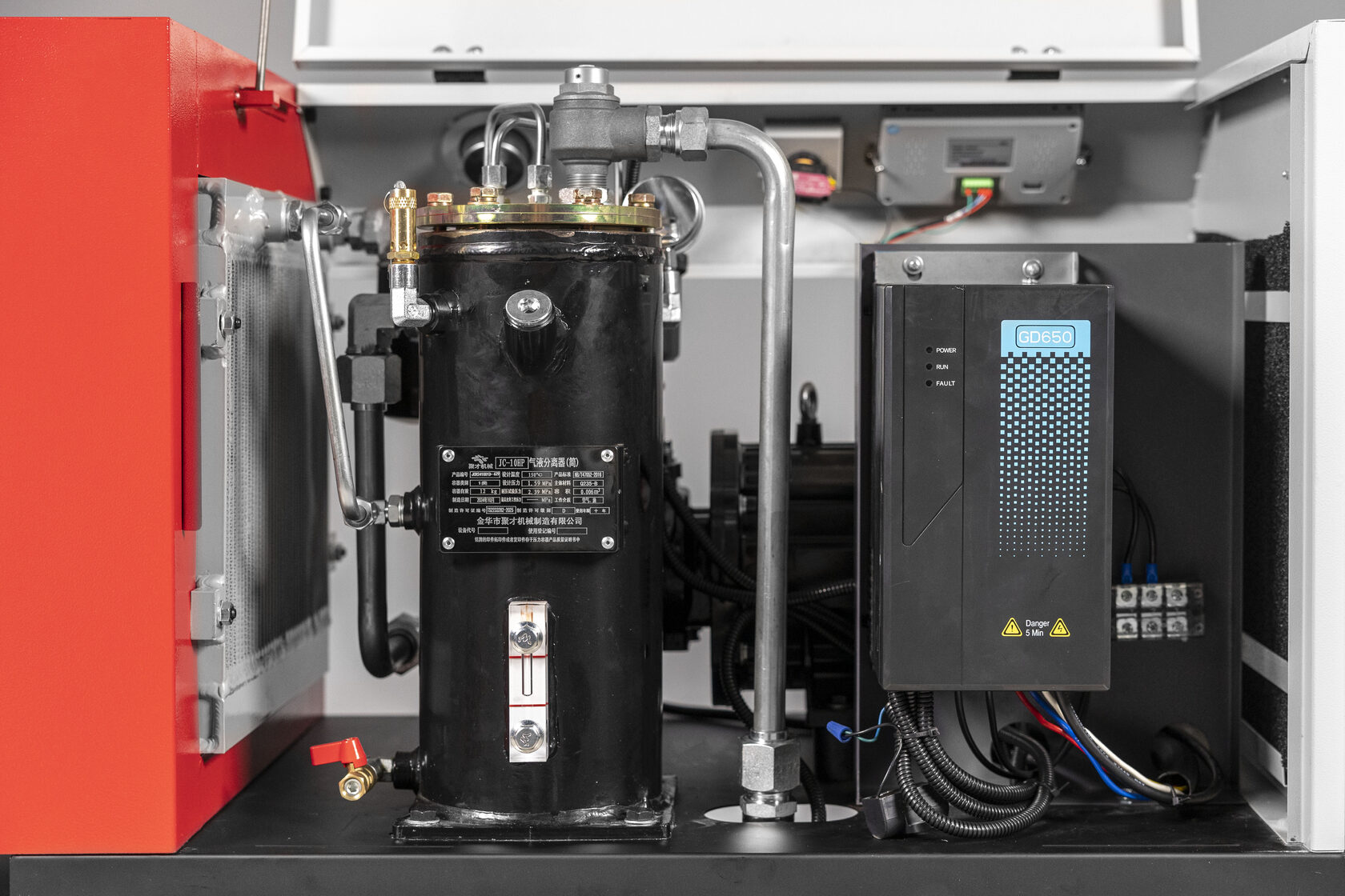Компрессор винтовой HITCOM VK-05PA (380v), 4 кВт, 8 бар, 400л/мин