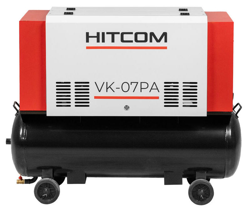 Компрессор винтовой HITCOM VK-07PA, 5.5 кВт, 380В, 10 бар, 870л/мин
