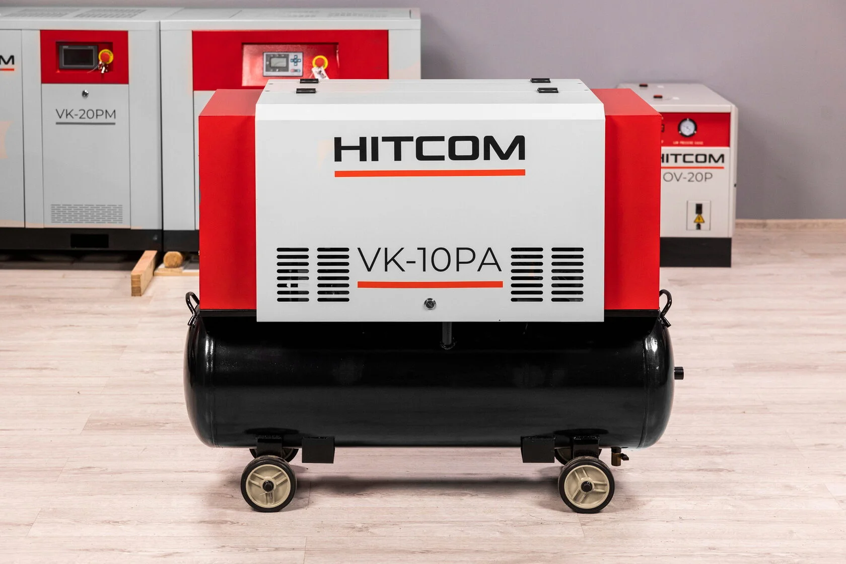 Компрессор винтовой HITCOM VK-10PA, 7.5 кВт, 380В, 10 бар, 1100л/мин