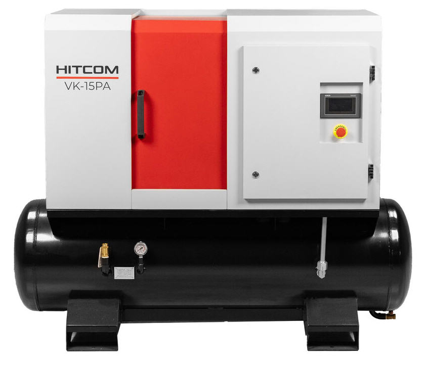 Компрессор винтовой HITCOM VK-15PA, 11 кВт, 380В, 10 бар, 1600 л/мин