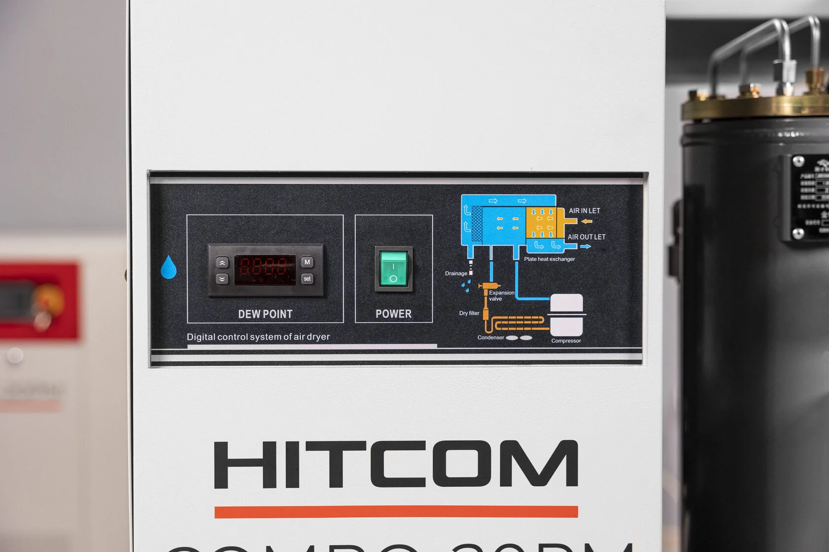 Компрессор винтовой HITCOM COMBO-20PM, моноблок 3 в 1, 15 кВт, 15 бар, 1200 л/мин