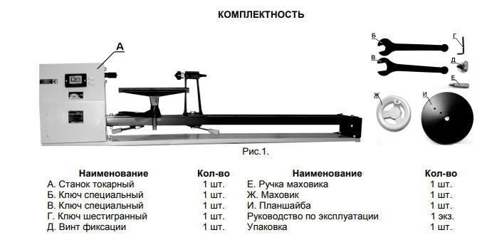 Токарный станок Корвет 73, 350 Вт, 220В