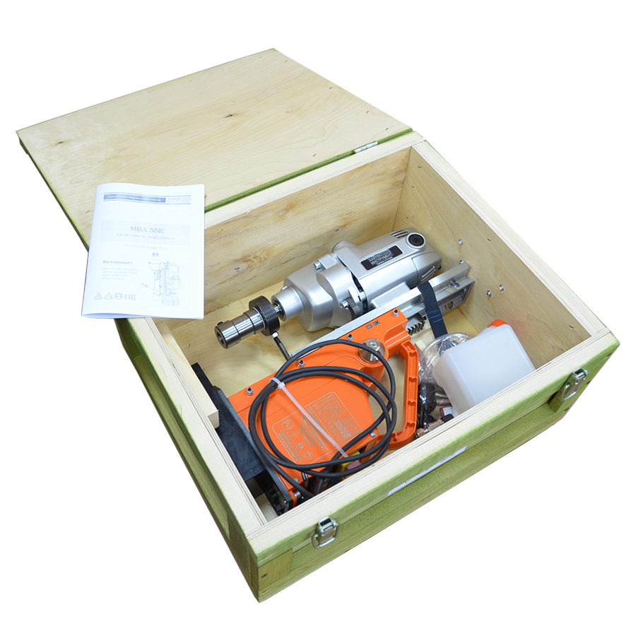 Станок сверлильный на постоянных магнитах HI-PRO МСМ 55T, 1150Вт, 220В