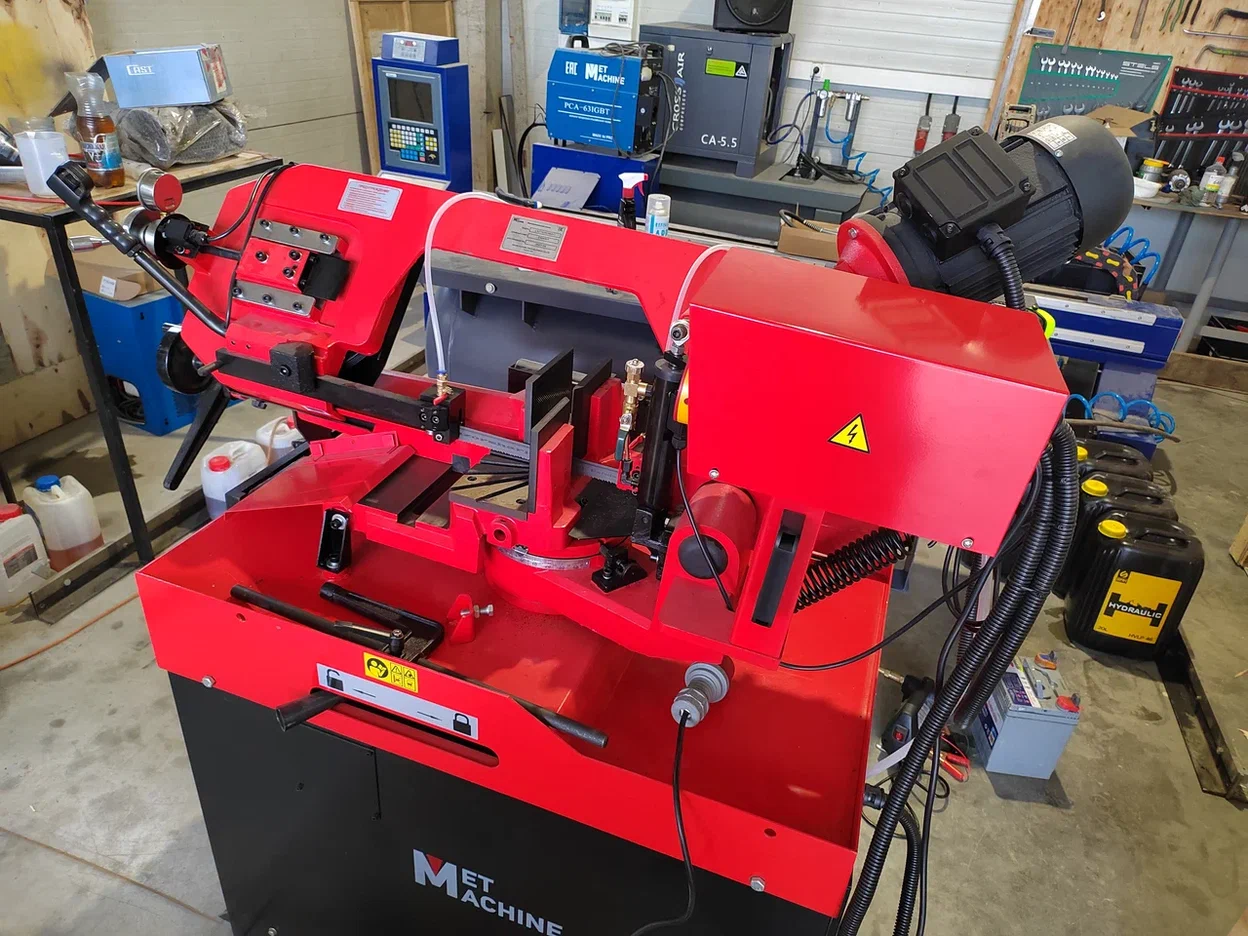 Ленточнопильный станок MetMachine LSZ1525, поворотная рама