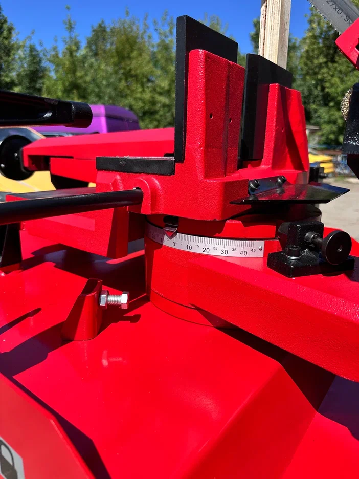 Ленточнопильный станок MetMachine LSZ1525, поворотная рама