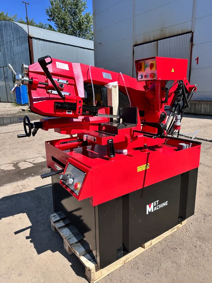 Ручной ленточнопильный станок с поворотной рамой MetMachine LSZ2227