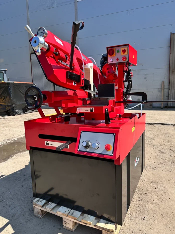 Ручной ленточнопильный станок с поворотной рамой MetMachine LSZ2227
