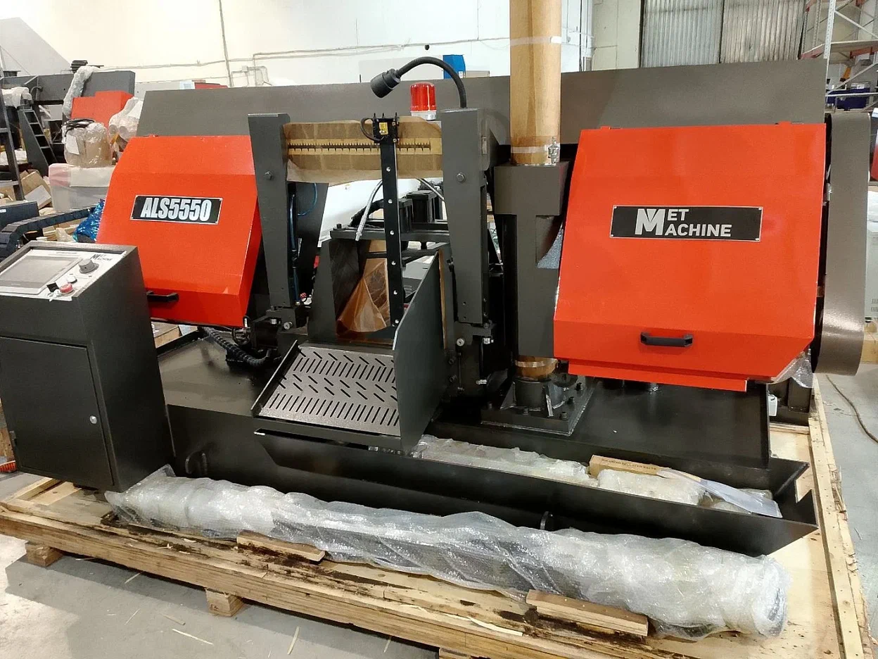 MetMachine ALS5550 автоматический ленточнопильный станок 