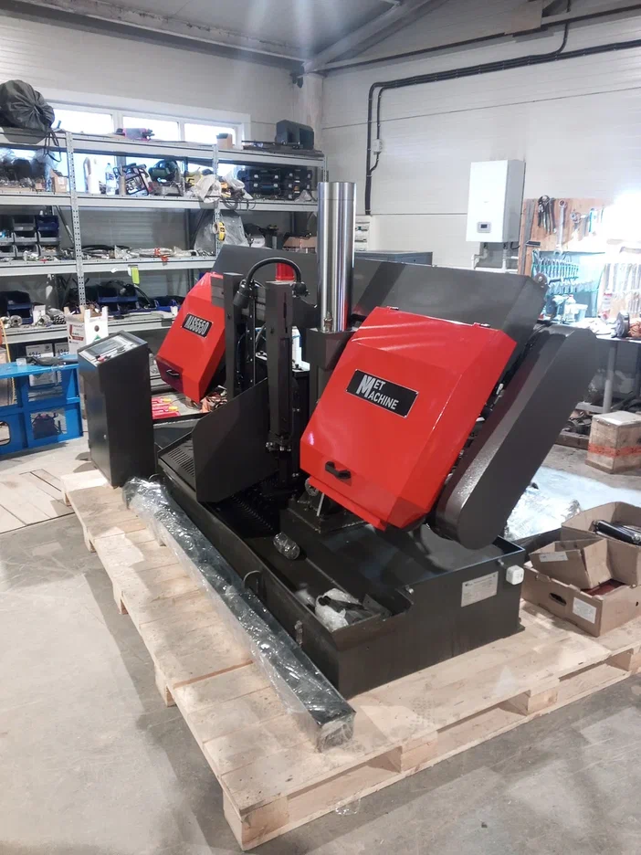 MetMachine ALS5550 автоматический ленточнопильный станок 