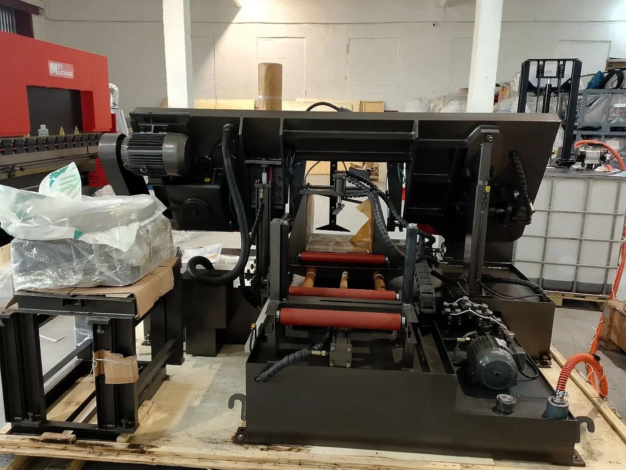 MetMachine ALS5550 автоматический ленточнопильный станок 