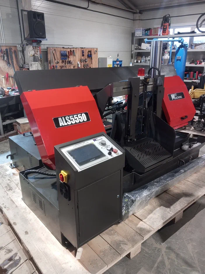 MetMachine ALS5550 автоматический ленточнопильный станок 