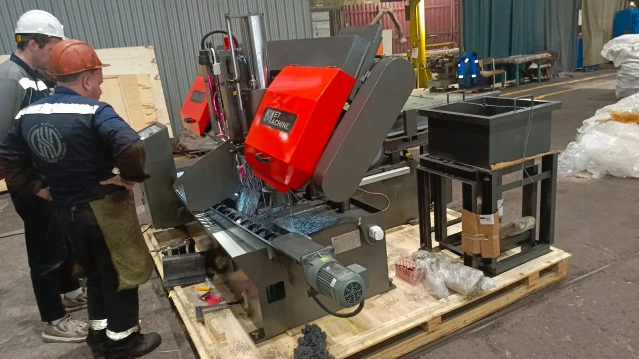 MetMachine ALS4040 автоматический ленточнопильный станок